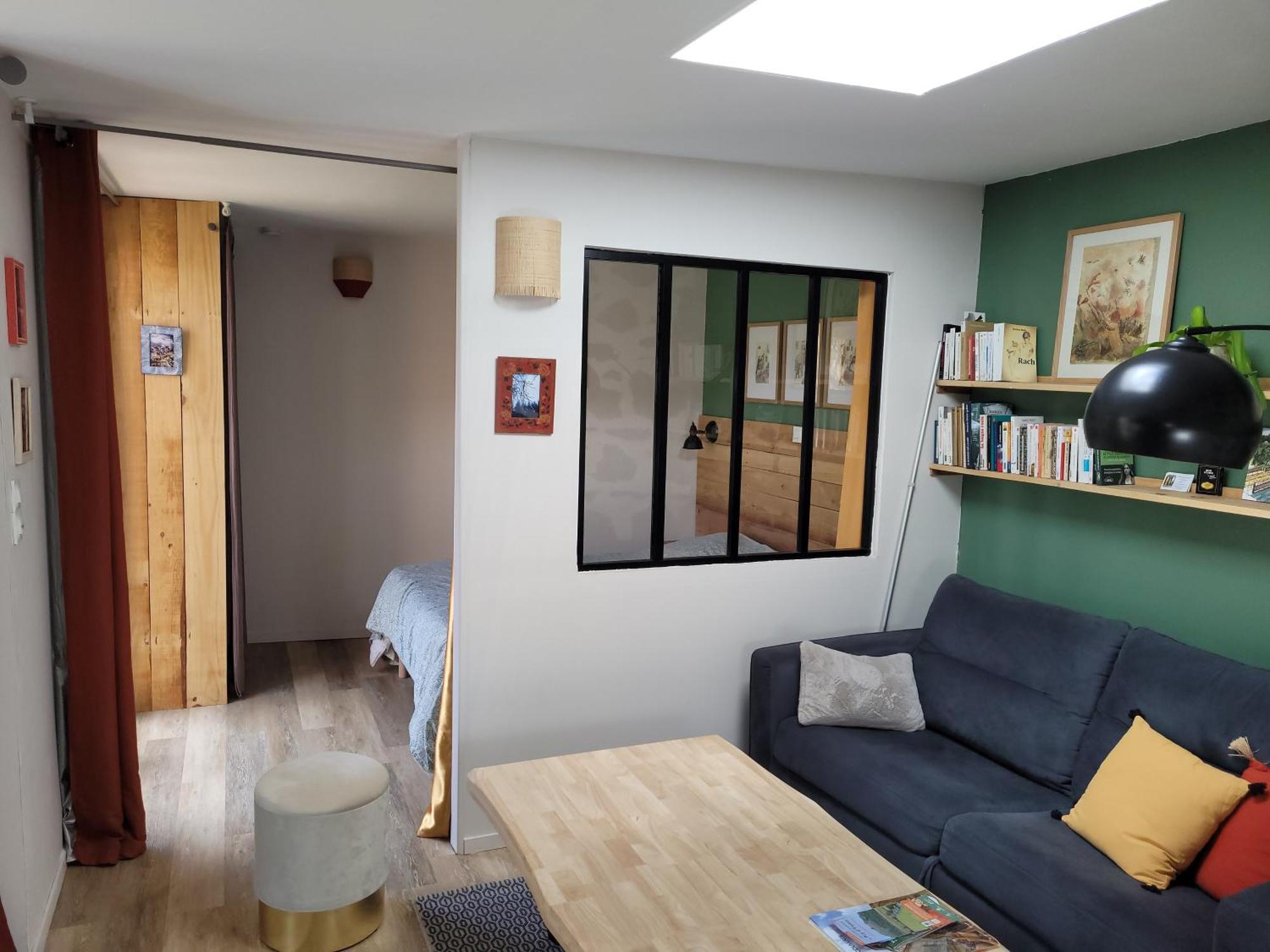 La Maisonnette Sous Le Cerisier Bergonne Buitenkant foto